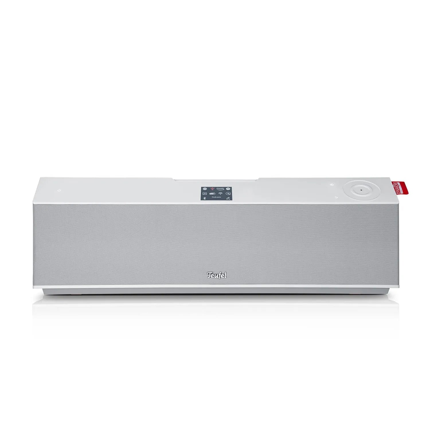 Teufel MUSICSTATION enceinte streaming blanc DAB+ CD