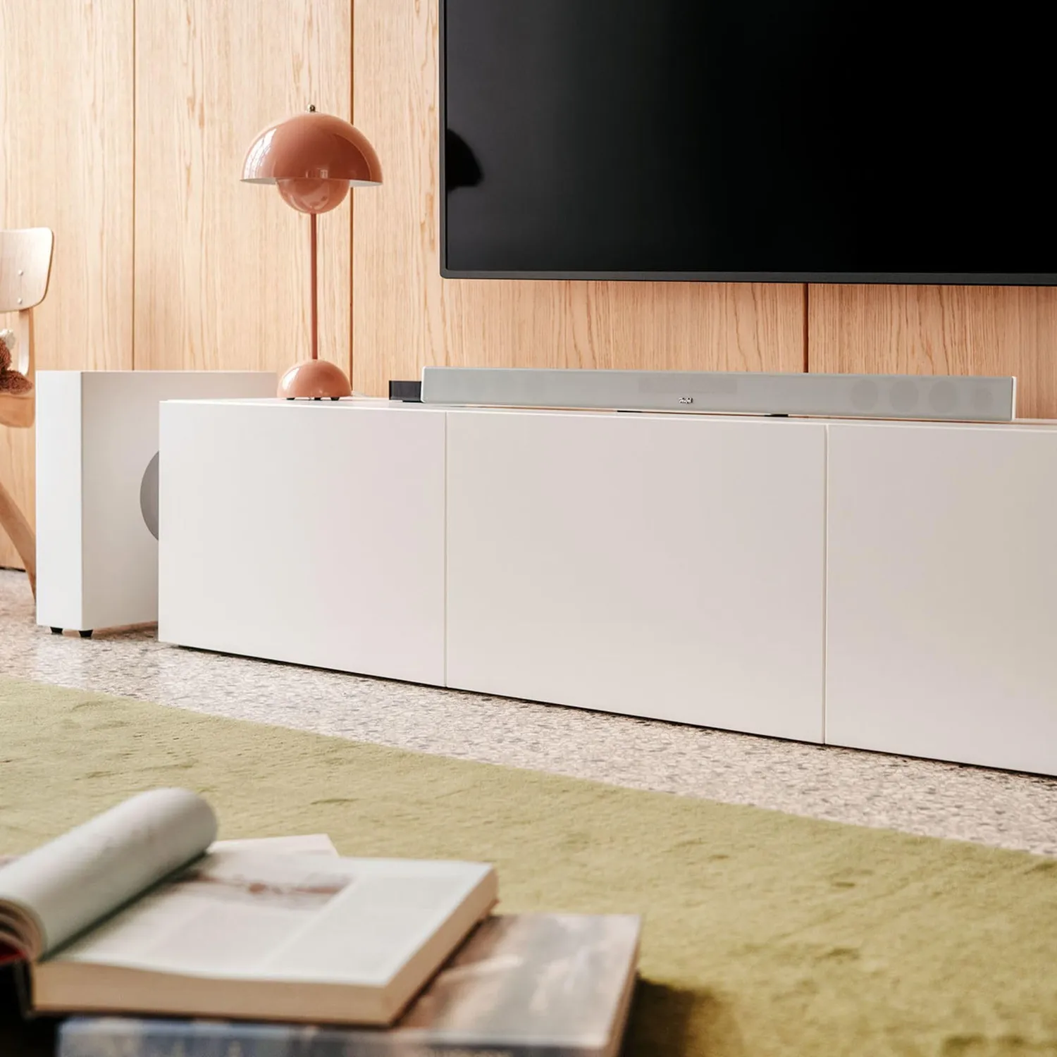 Teufel CINEBAR 11 4.1 Mk4 barre de son Dolby Atmos blanche