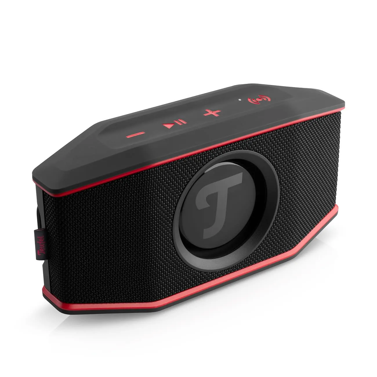 Teufel Rockster Go 2 enceinte Bluetooth noir rouge IP67 28h