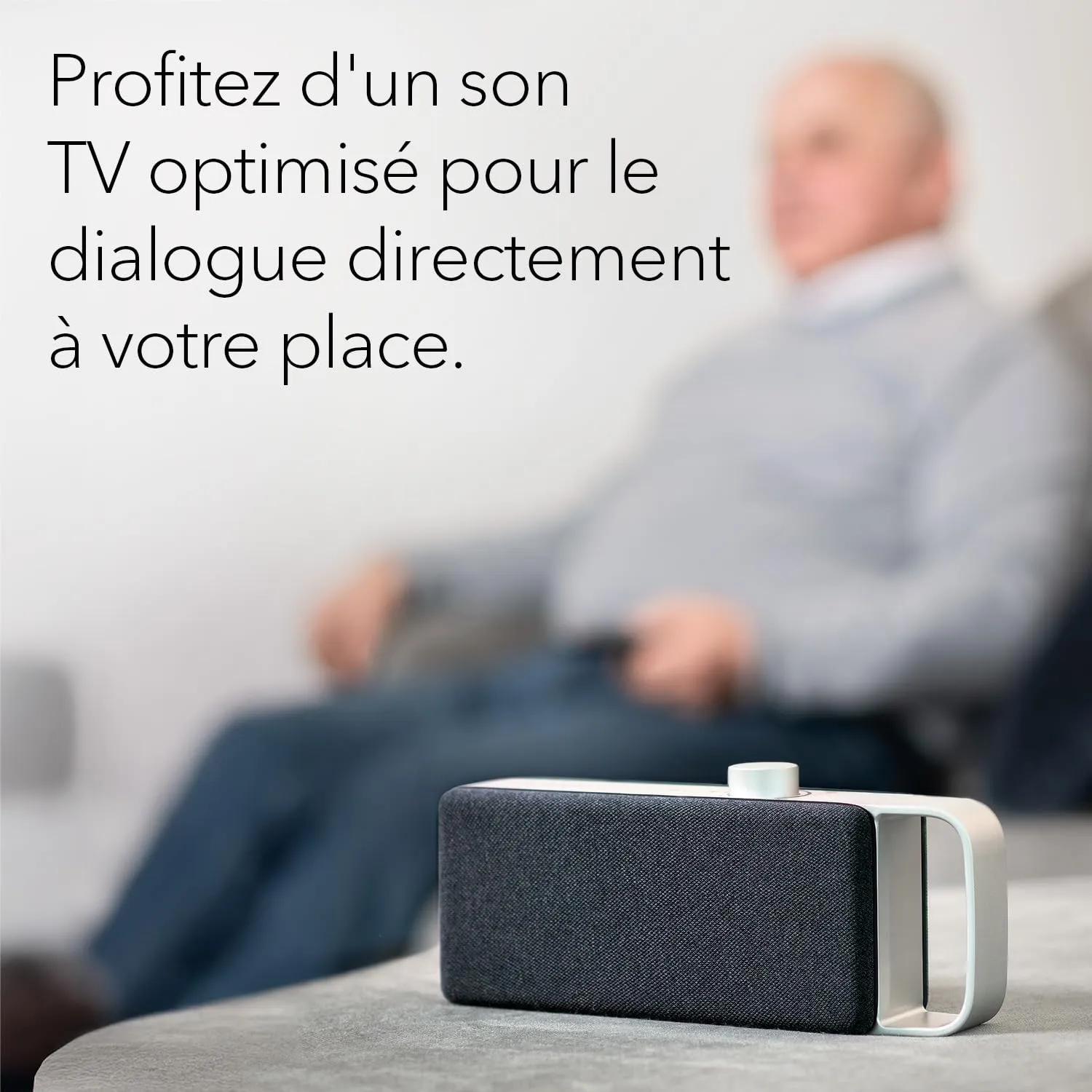 FALLER OSKAR enceinte TV sans fil avec optimisation des voix