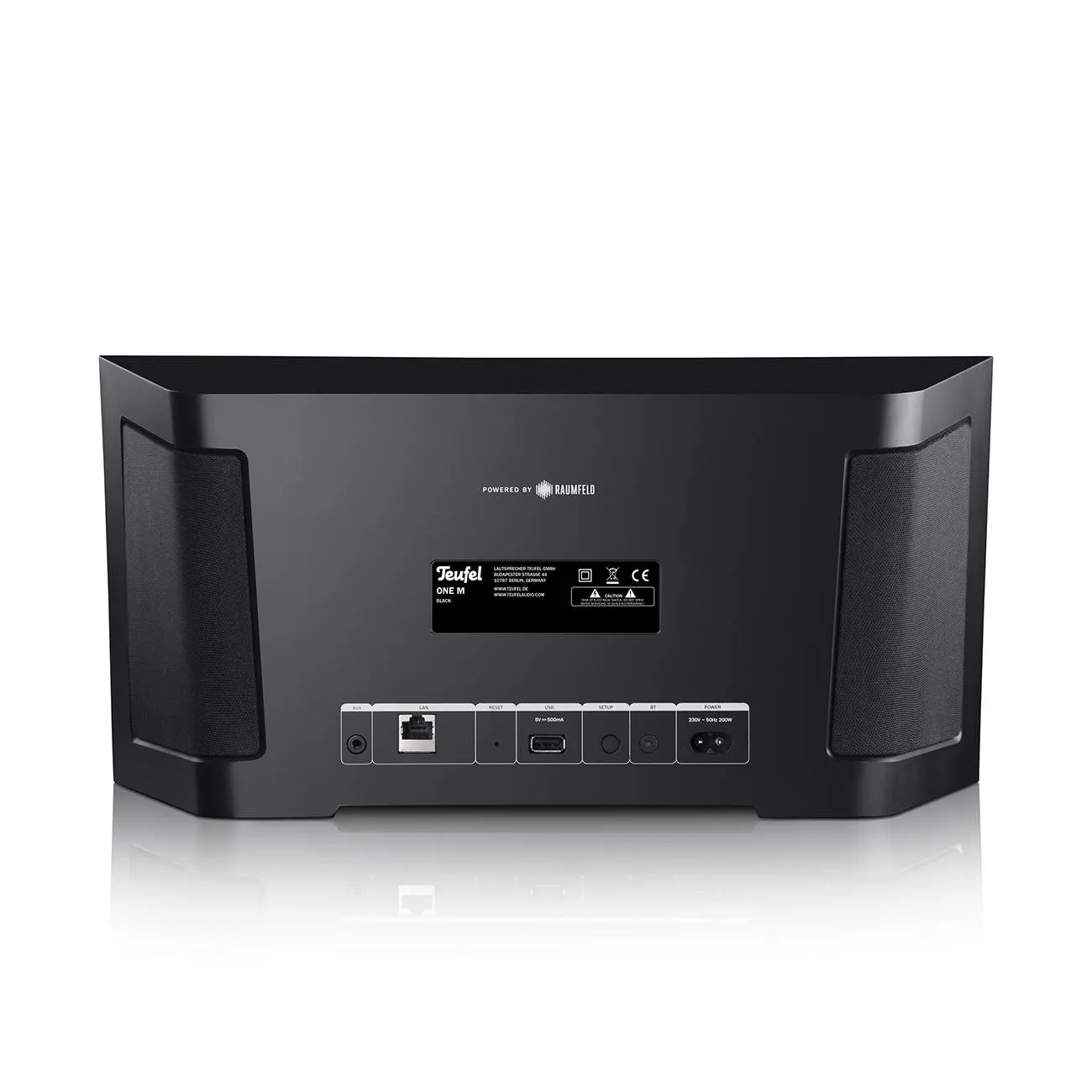 Teufel One M enceinte de streaming Wi-Fi Bluetooth blanche