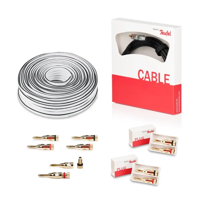 Teufel C3535S kit câbles 5.1 30 m home cinéma