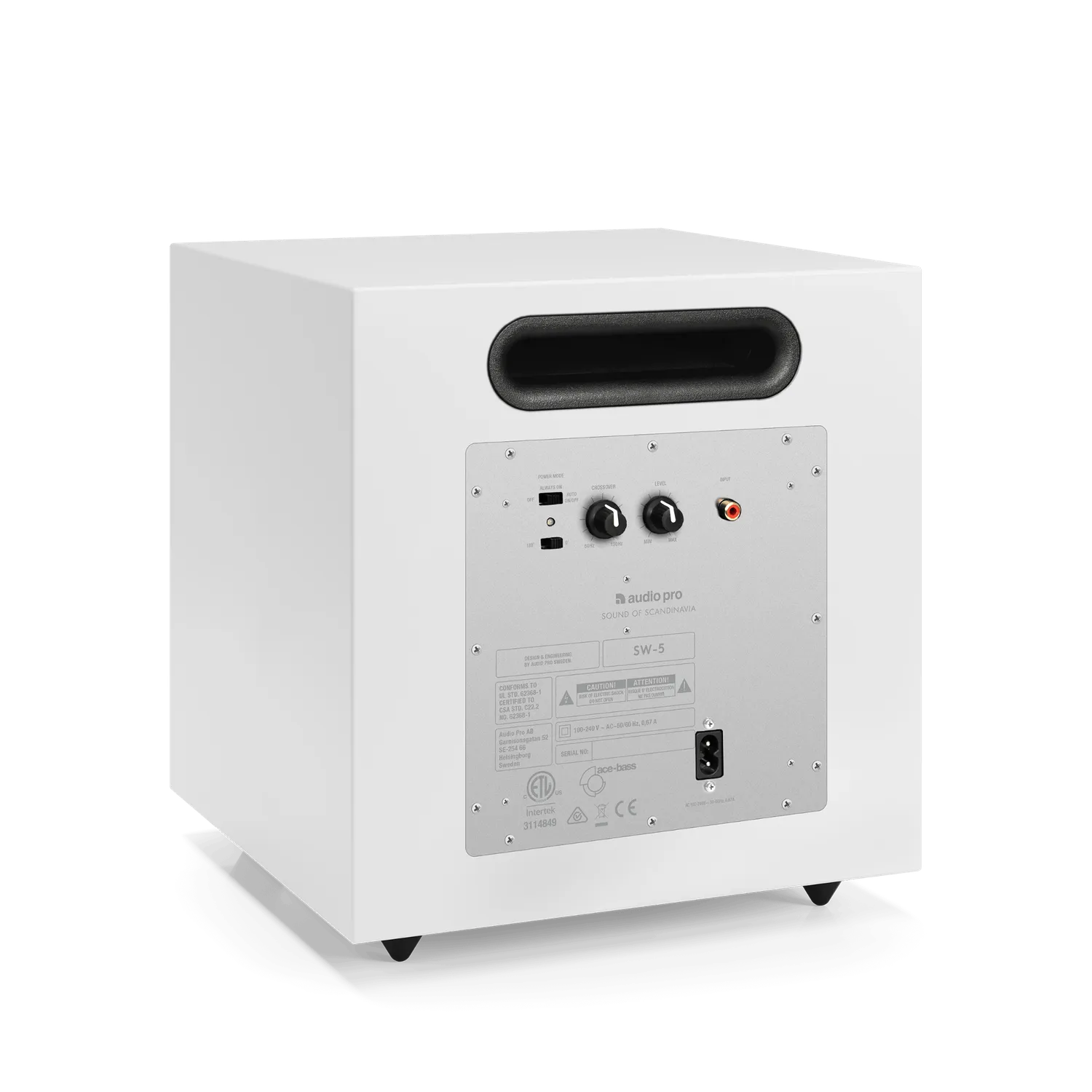 Audio Pro SW-5 caisson de basses noir compact