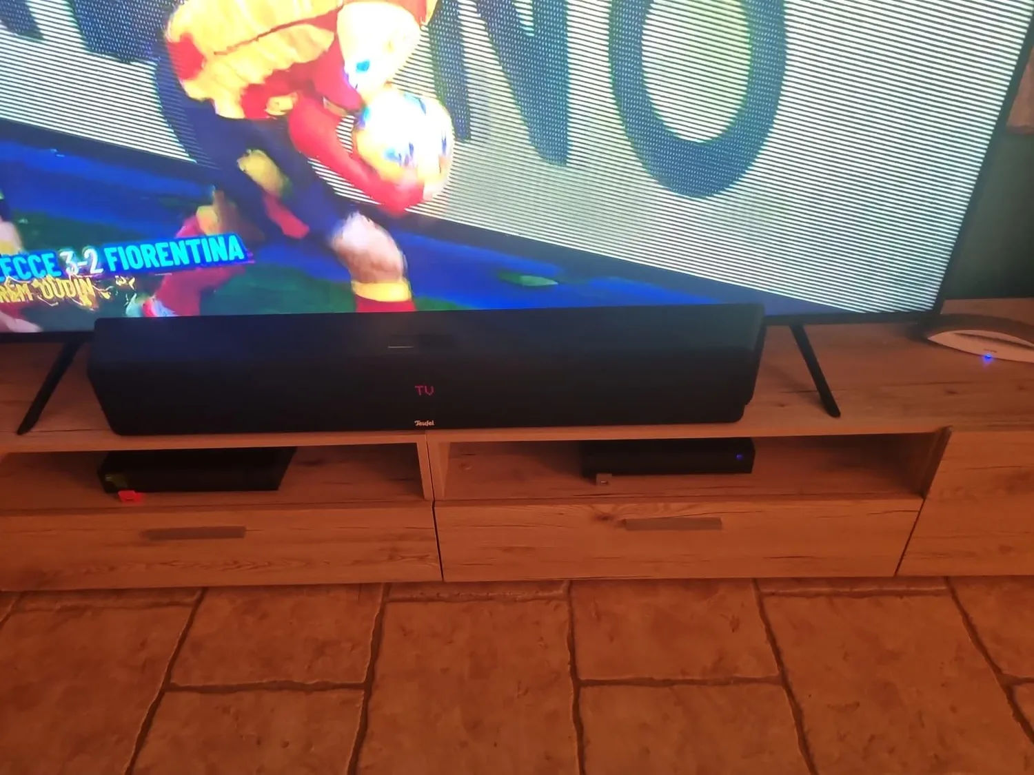 Teufel ULTIMA Cinebar Ultima barre de son blanche 380 W
