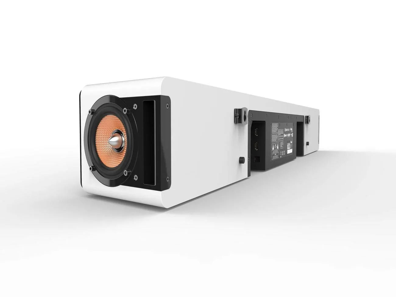 Teufel ULTIMA Cinebar Ultima barre de son blanche 380 W