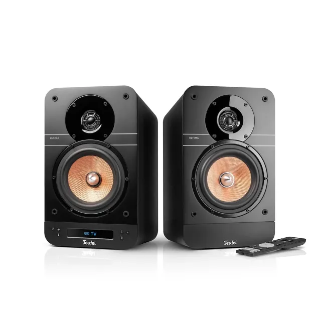 Teufel ULTIMA 25 ACTIVE enceintes bibliothèque blanches Bluetooth