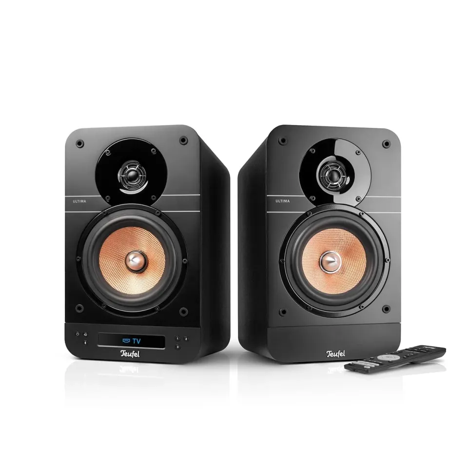 Teufel ULTIMA 25 ACTIVE enceintes bibliothèque blanches Bluetooth
