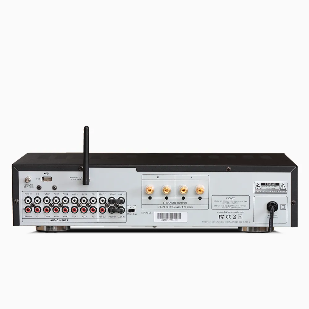 Advance Paris Classic Line X-i50 BT amplificateur Bluetooth 50 W