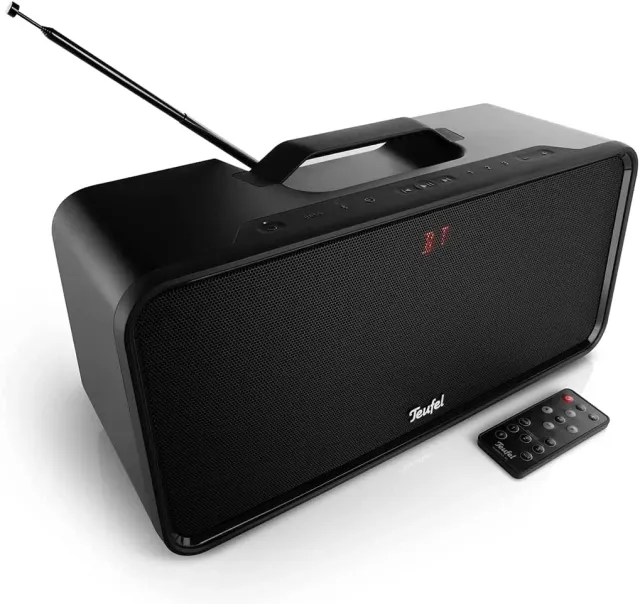 Teufel BOOMSTER enceinte Bluetooth 2.1 noire DAB+