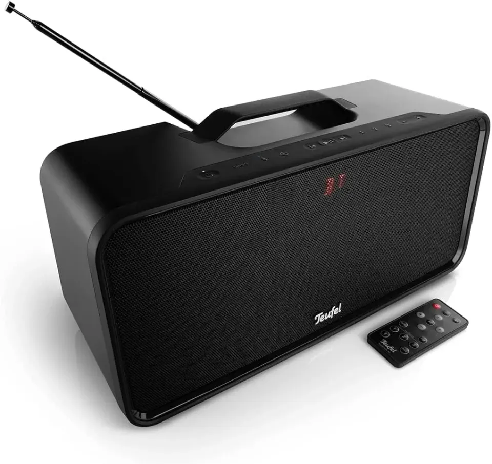 Teufel BOOMSTER enceinte Bluetooth 2.1 noire DAB+