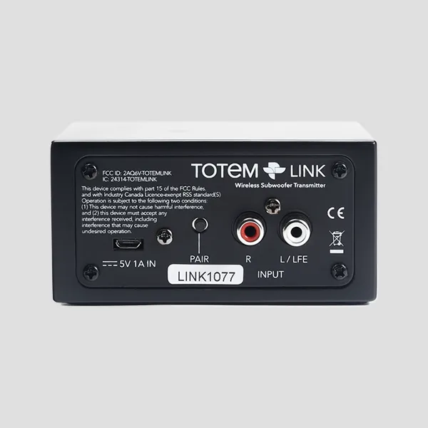 Totem Acoustic LINK transmetteur sans fil caisson