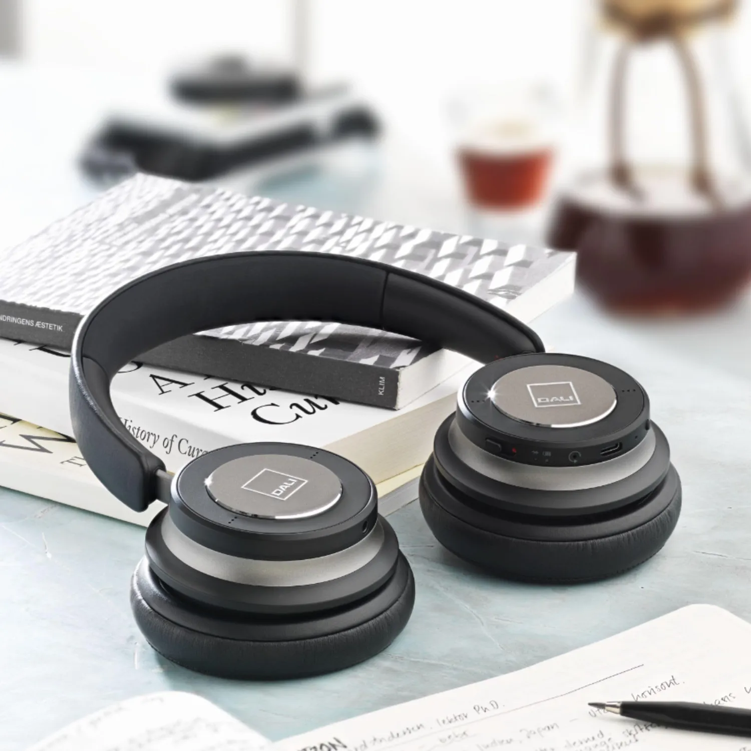 Dali IO-4 casque Bluetooth noir 60h aptX HD