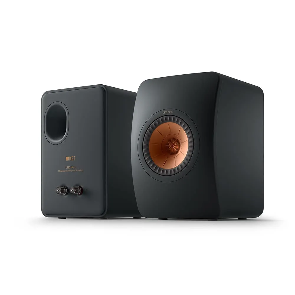 KEF LS50 Meta enceinte bibliothèque carbone 40-100 W