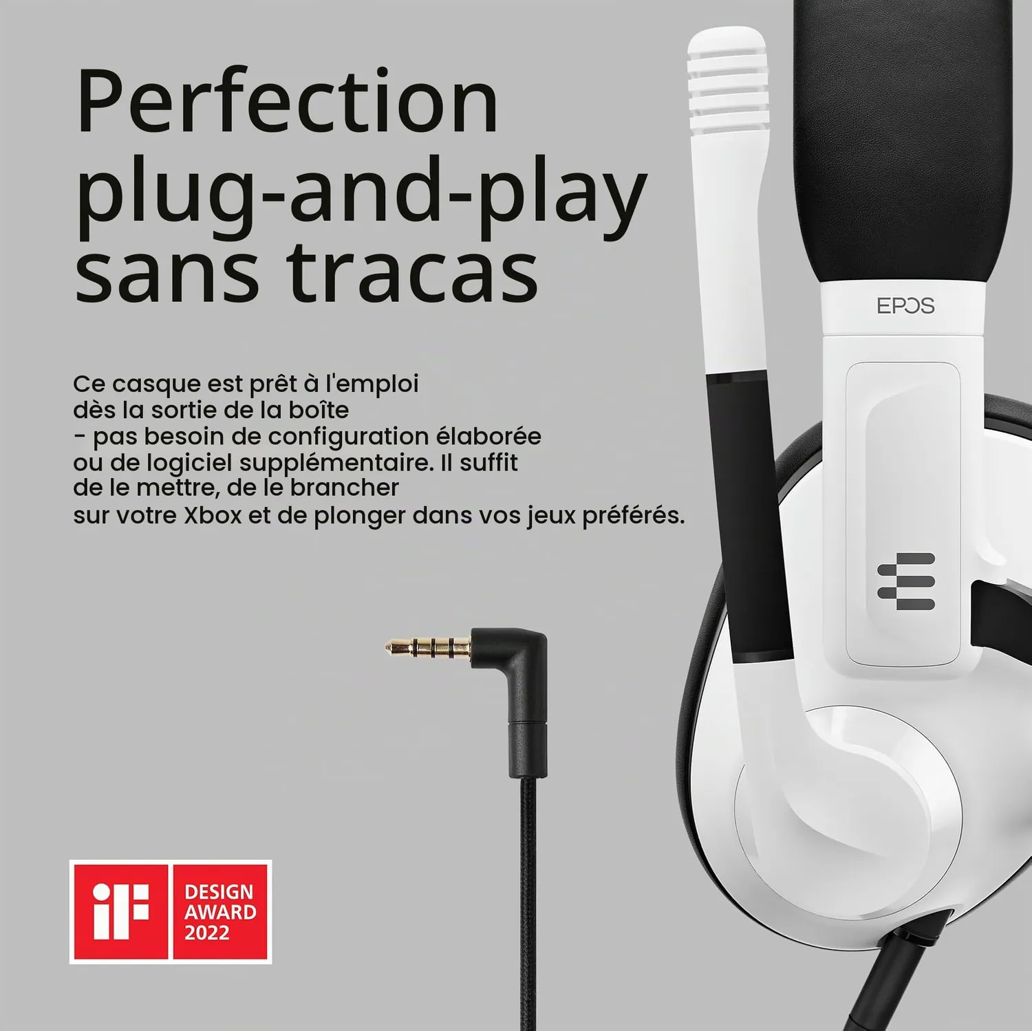 EPOS H3 Xbox Edition casque gaming filaire fermé