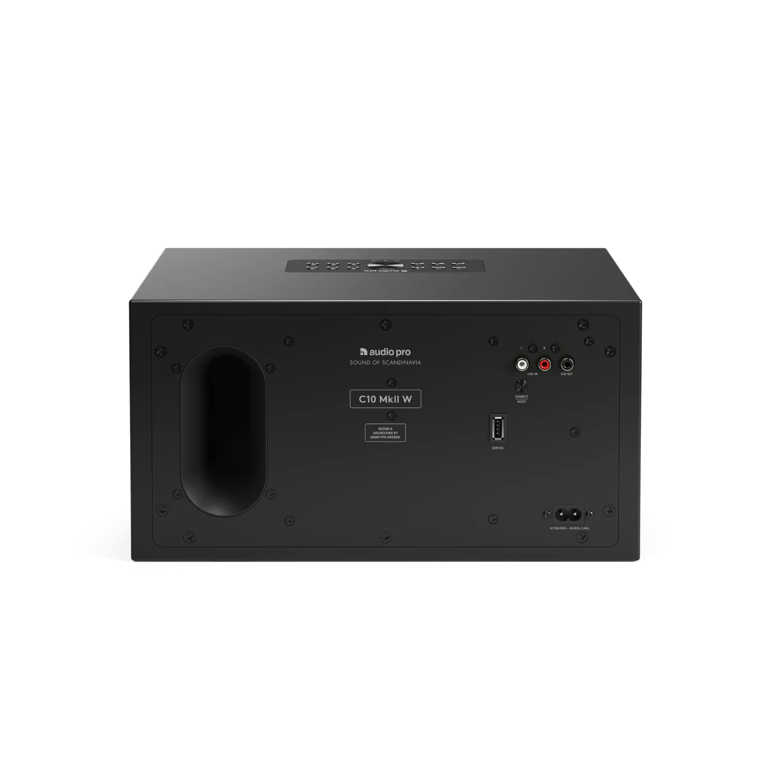 Audio Pro C10 MkII W enceinte noire multiroom