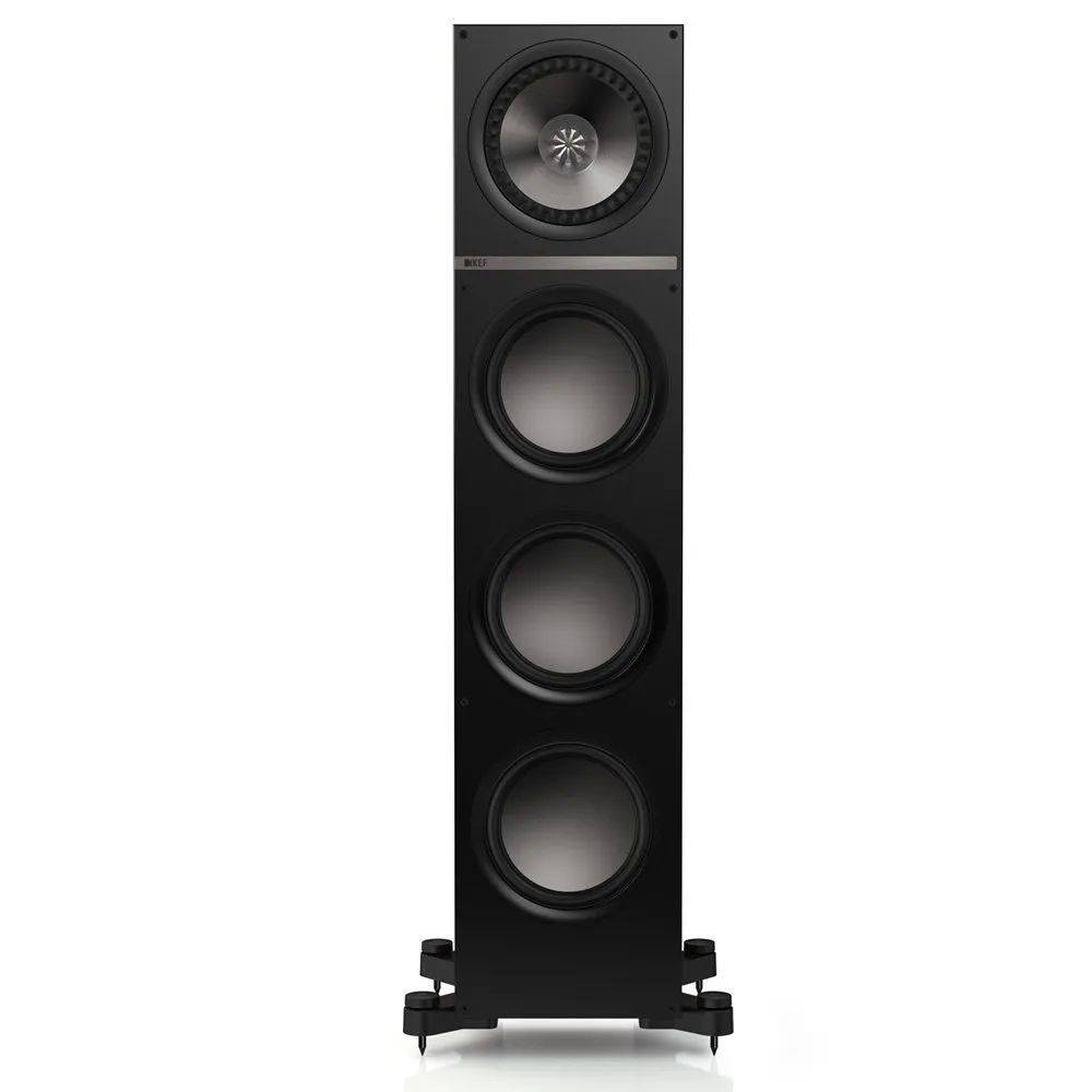 KEF Q900 paire d'enceintes colonne noires Bass-Reflex