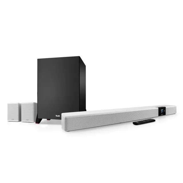 Teufel Cinebar 22 Power barre de son blanche Atmos