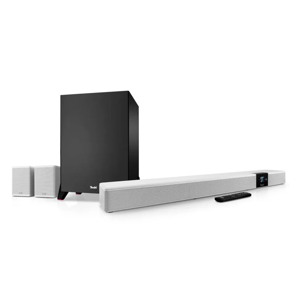 Teufel Cinebar 22 Power barre de son blanche Atmos