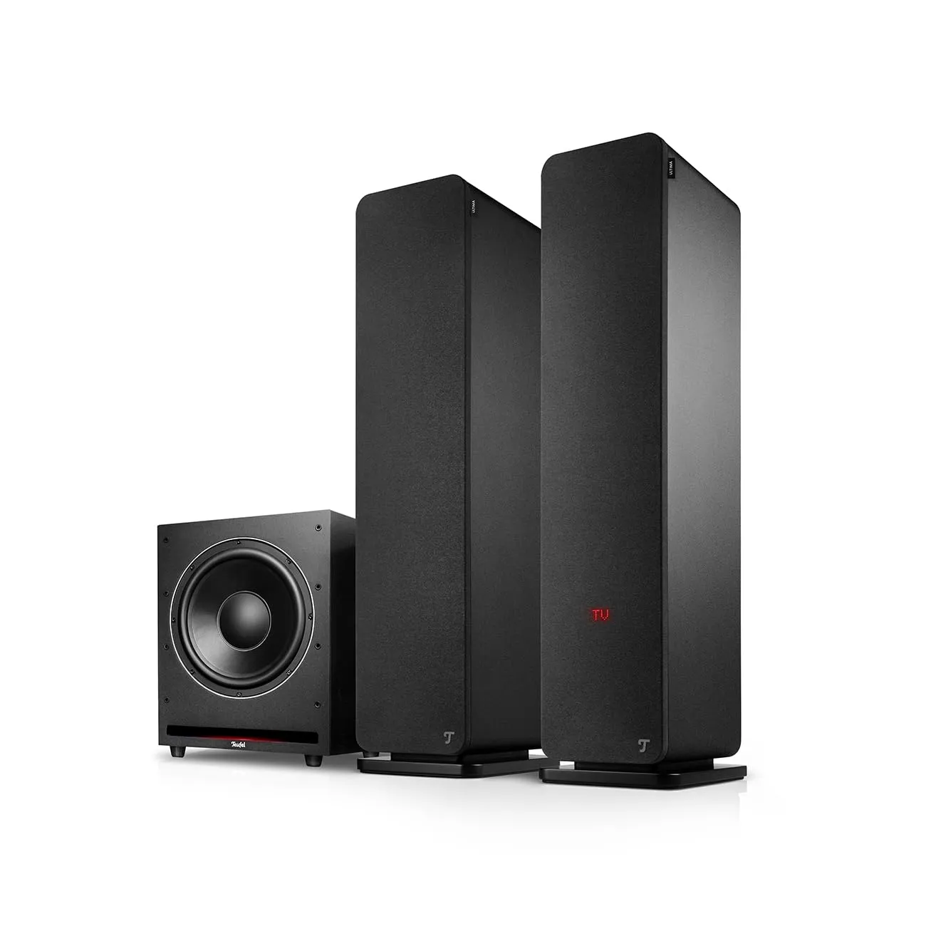 Teufel ULTIMA 40 ACTIVE 3 enceintes colonne blanches avec caisson THX