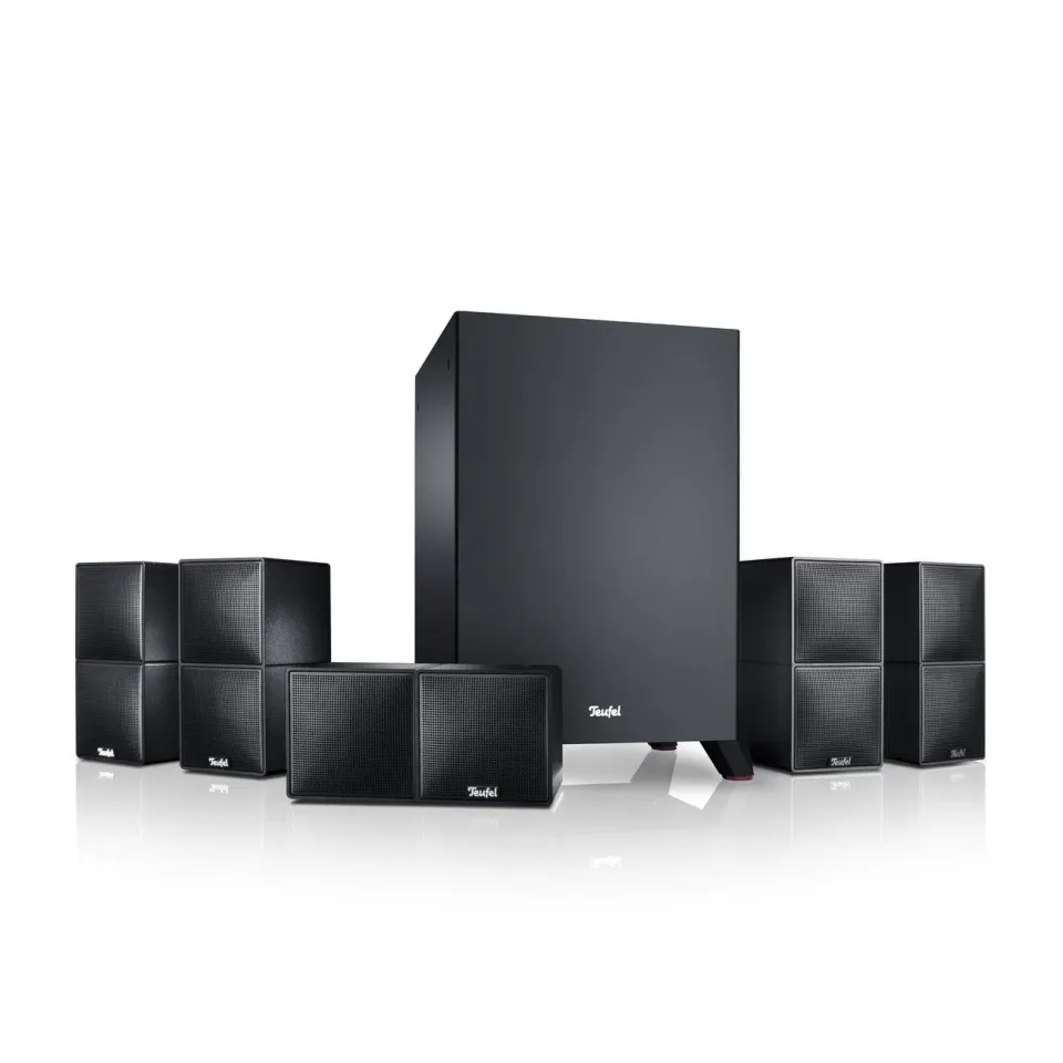 Teufel Cubycon système home cinéma 5.1 noir aluminium