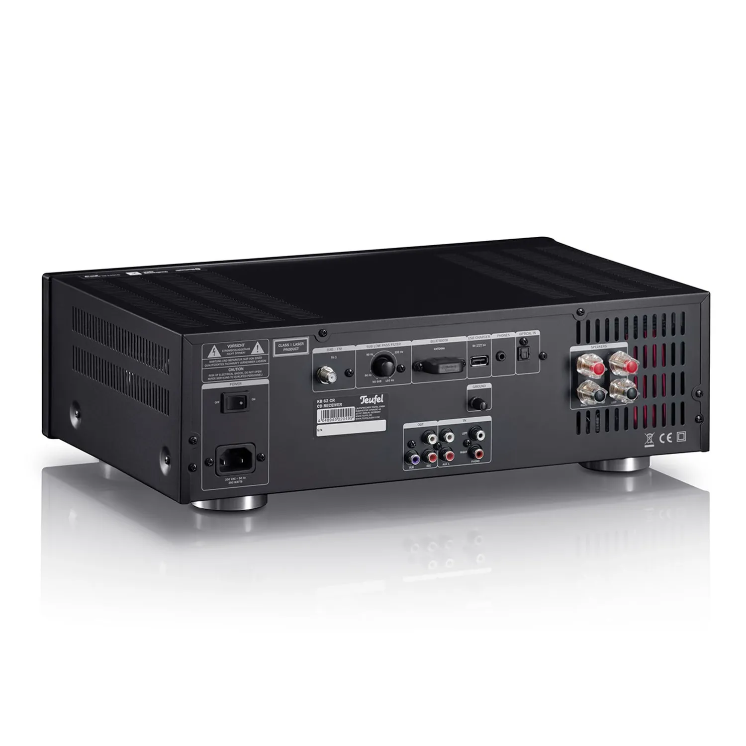 Teufel KOMBO 62 récepteur CD stéréo noir