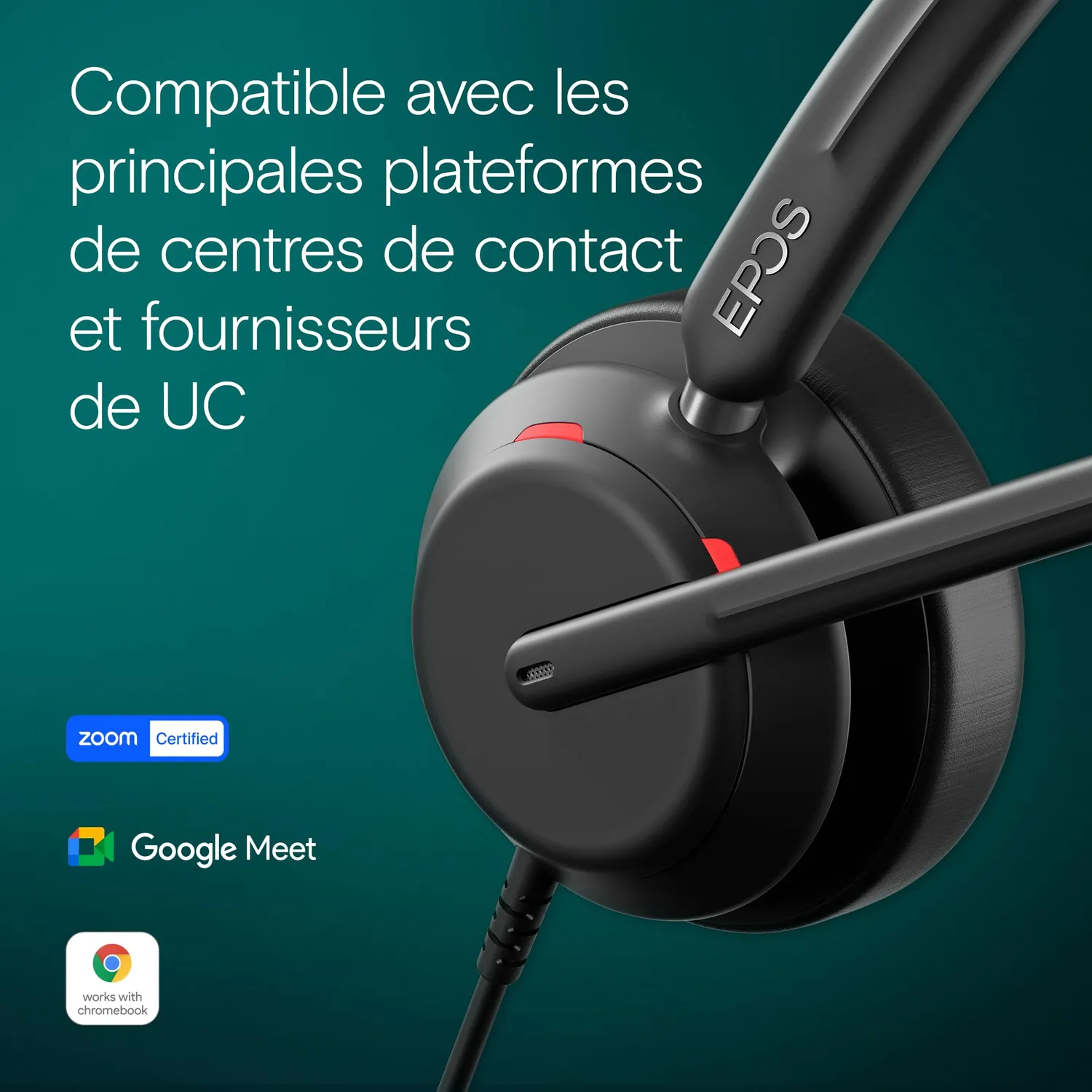 EPOS IMPACT 760 casque filaire USB-C double