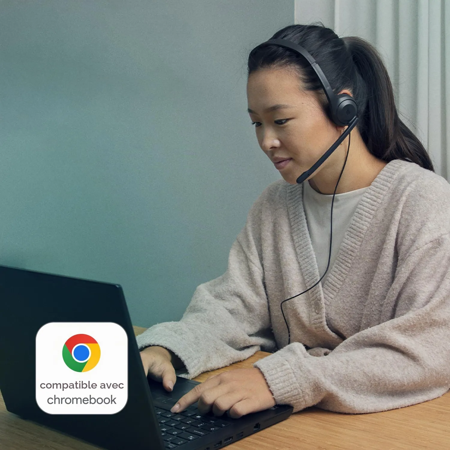 EPOS C1 casque USB-C stéréo avec micro antibruit