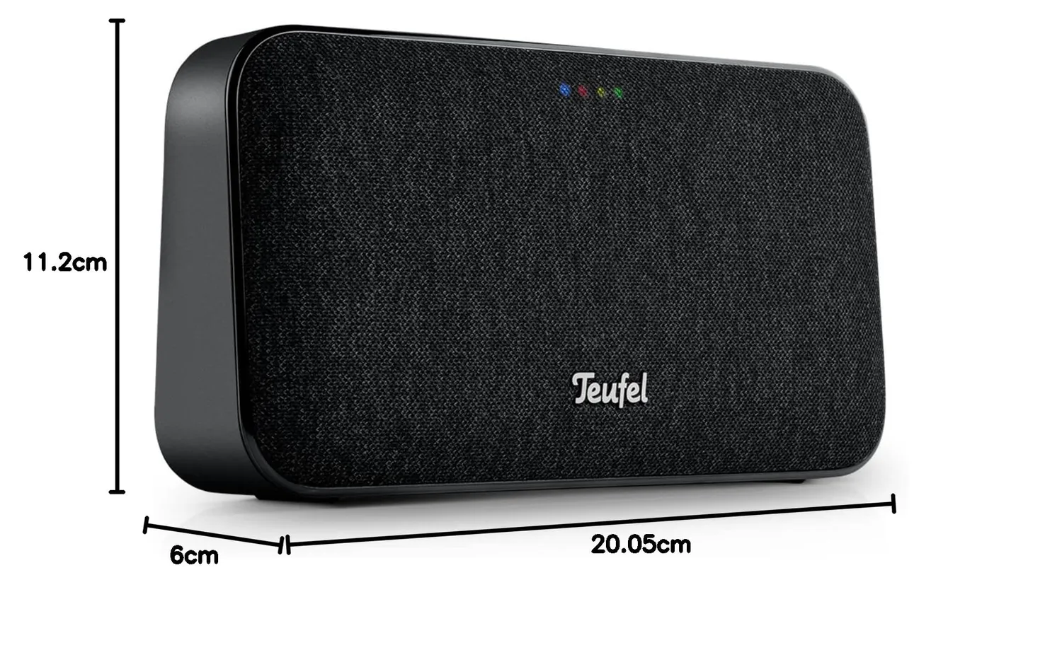 Teufel MOTIV GO Voice enceinte Wi-Fi Bluetooth noire stéréo