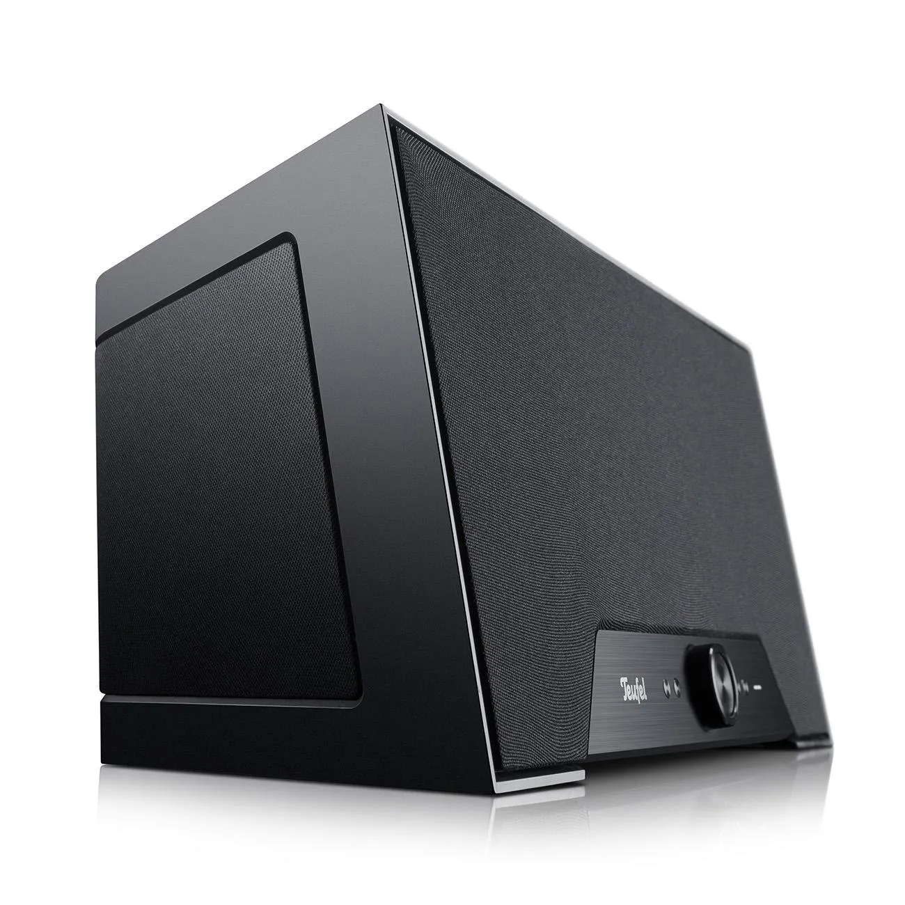 Teufel One M enceinte de streaming Wi-Fi Bluetooth blanche