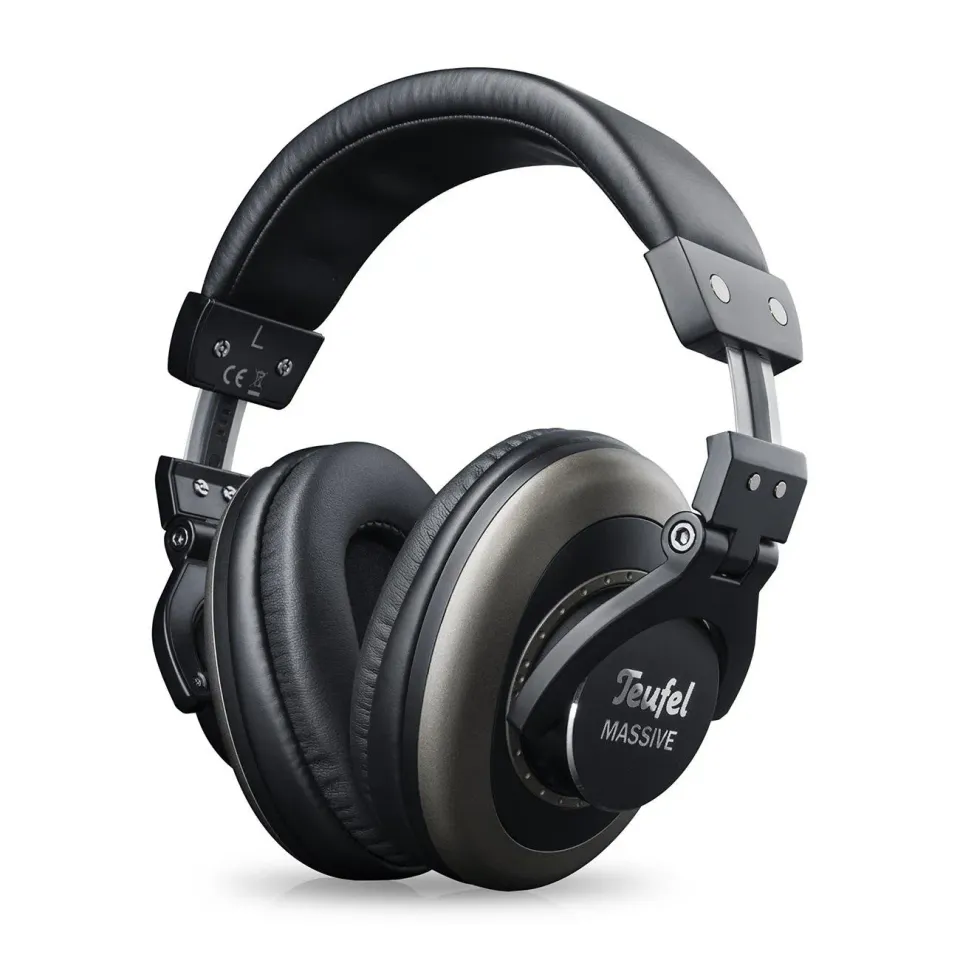 Teufel Massive casque filaire circum-auriculaire noir basses puissantes