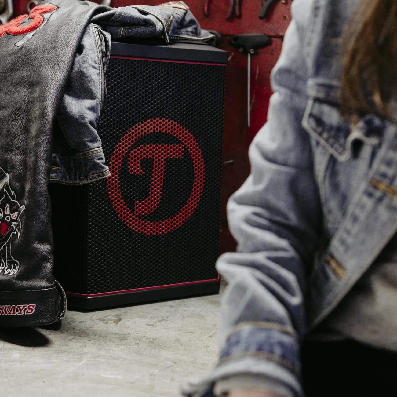 Teufel Rockster ensemble stéréo sono Bluetooth noir