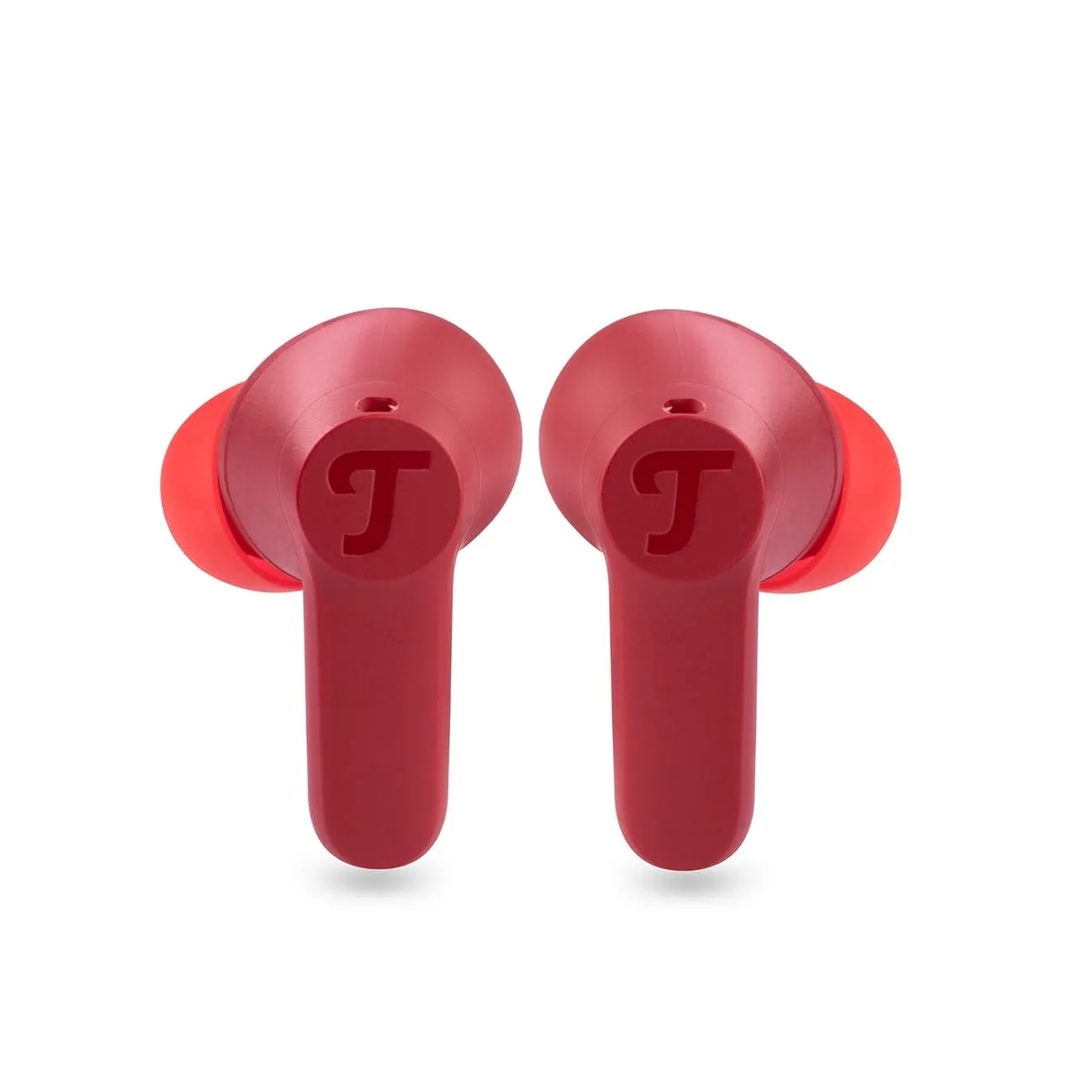 Teufel Airy TWS 2 écouteurs Bluetooth rouge ANC IPX4 tactile