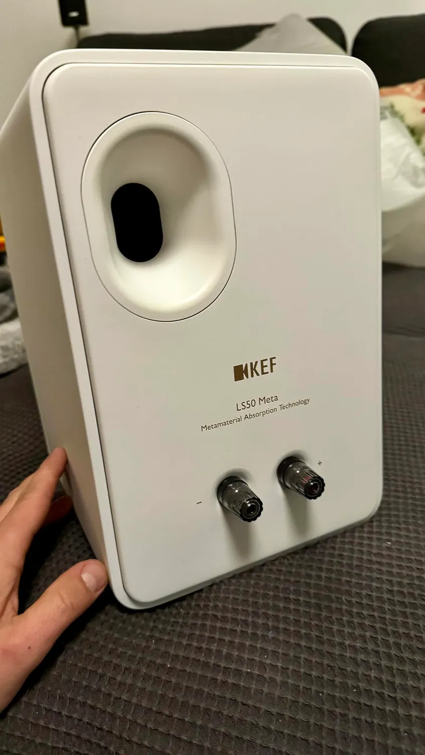 KEF LS50 Meta enceinte bibliothèque carbone 40-100 W