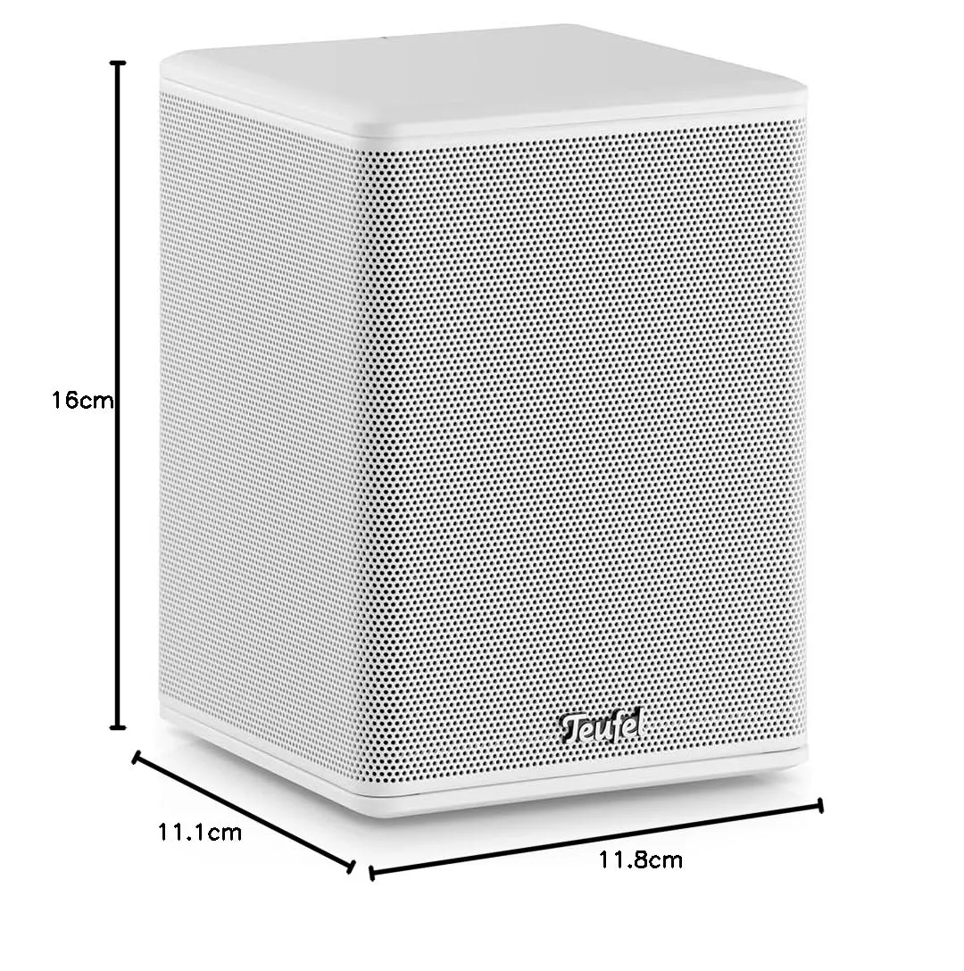 Teufel EFFEKT 2 enceintes arrière blanches sans fil