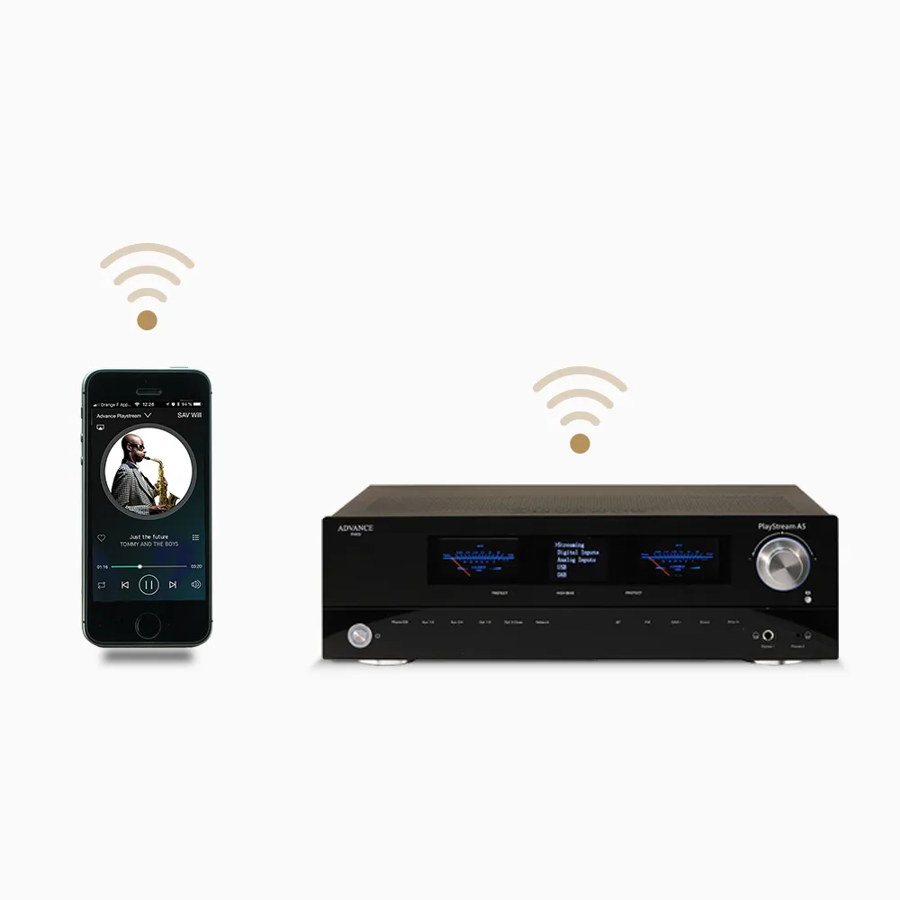 Advance Paris PlayStream A5 amplificateur connecté stéréo Wi-Fi