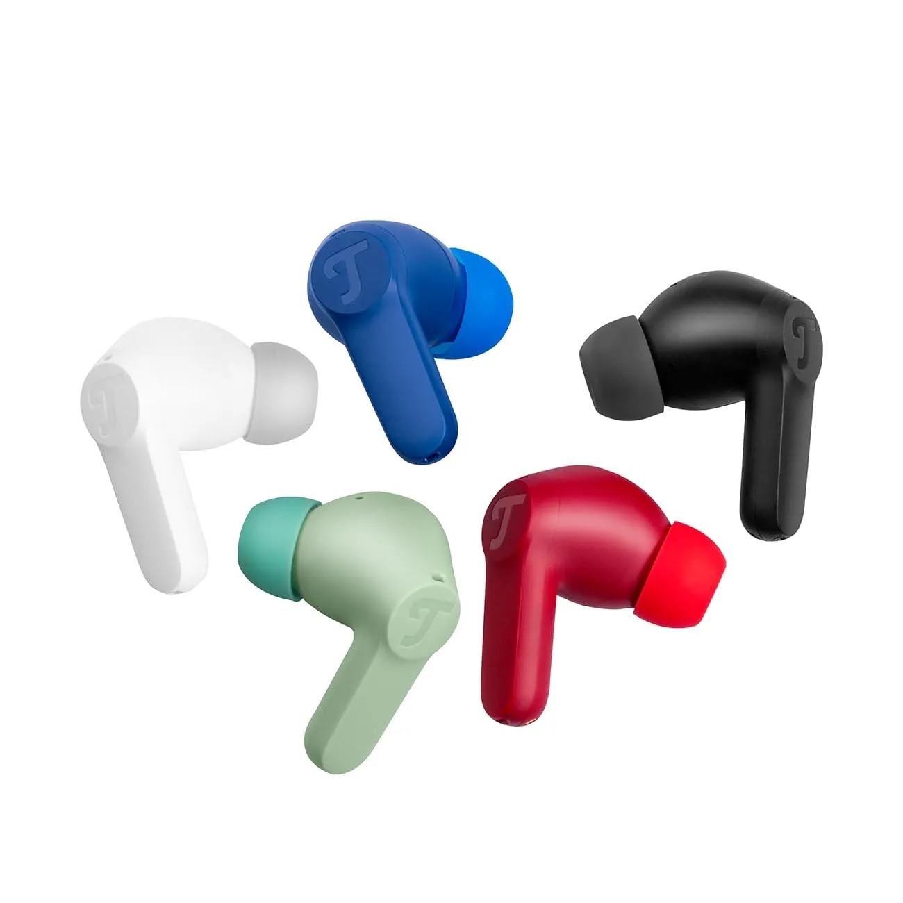 Teufel Airy TWS 2 écouteurs Bluetooth rouge ANC IPX4 tactile
