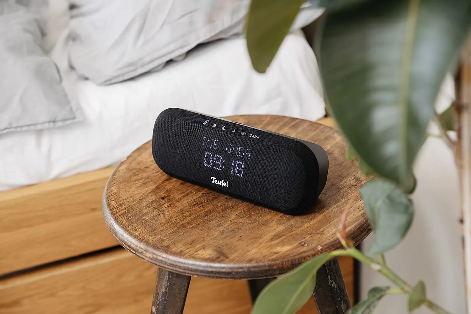 Teufel RADIO ONE radio-réveil Bluetooth noir DAB+/FM