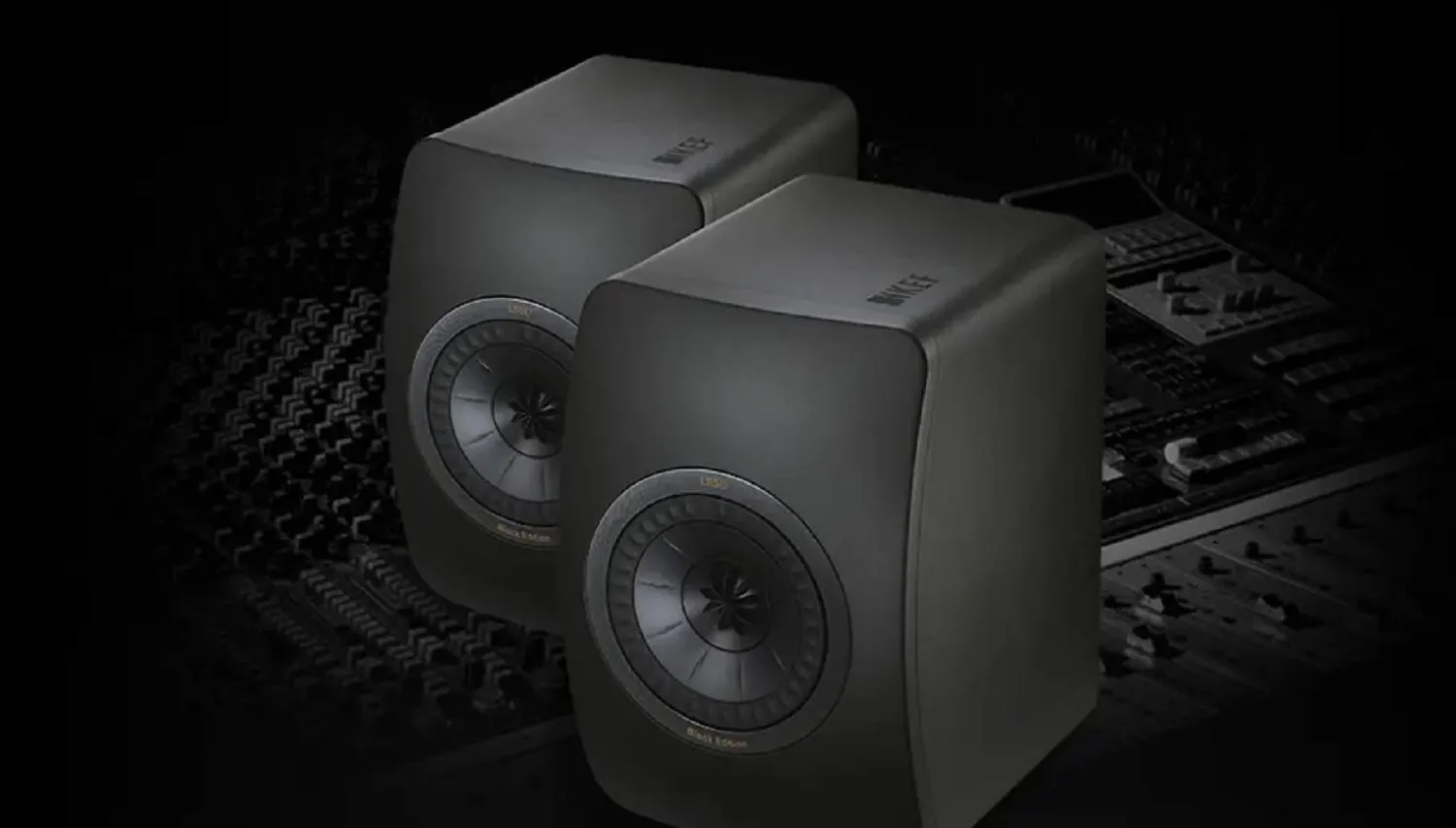 KEF LS50 enceintes bibliothèque paire Uni-Q