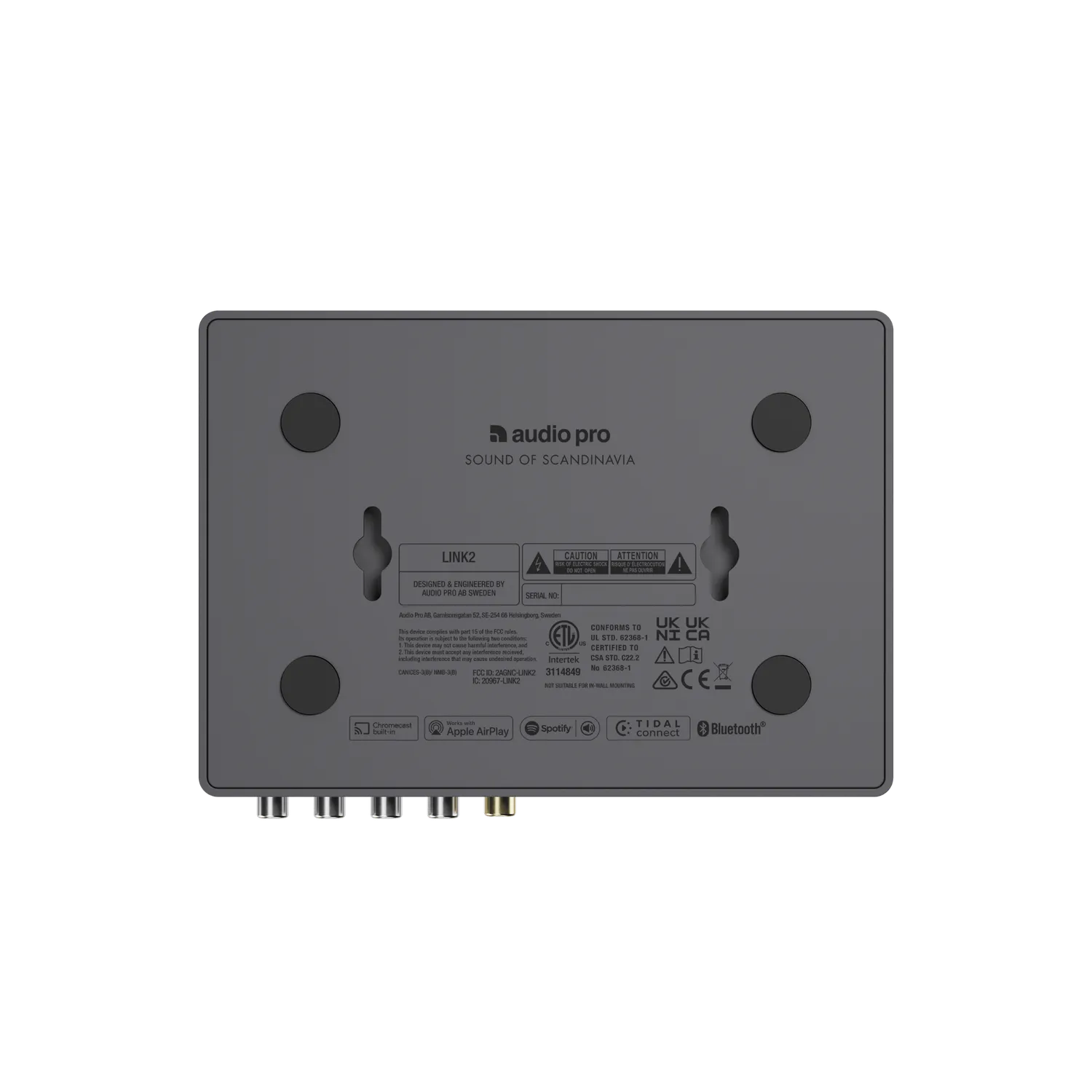Audio Pro Link 2 lecteur streaming multiroom Wi-Fi