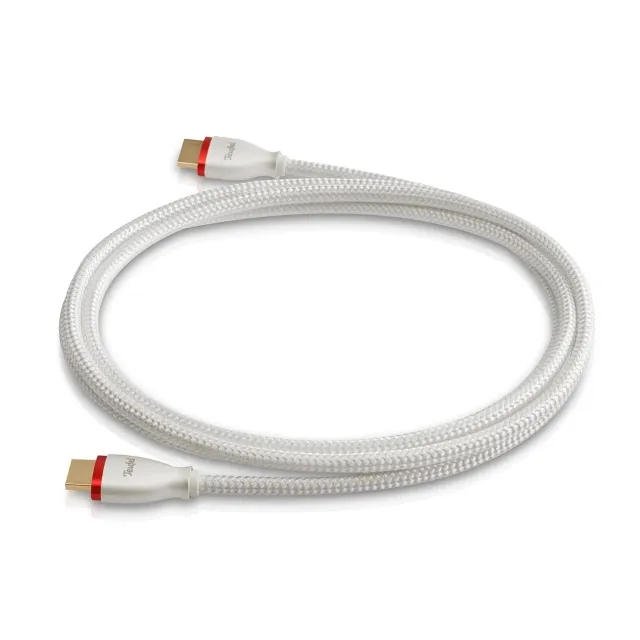 Teufel HDMI 2.1 câble HDMI rond 2 m blanc 8K