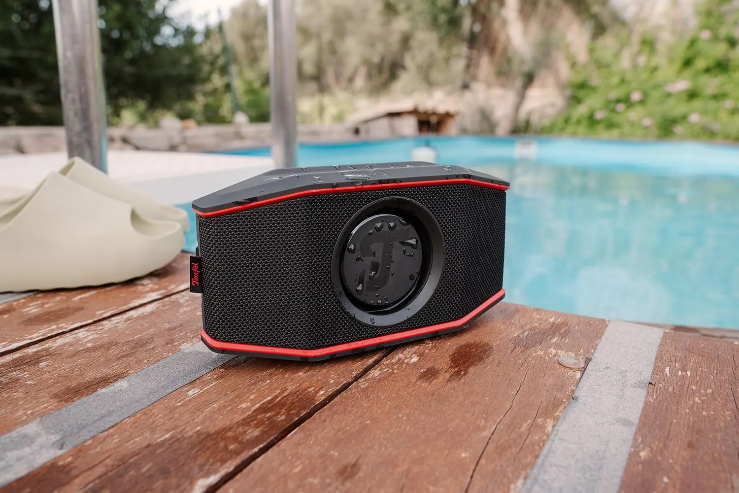 Teufel ROCKSTER GO 2 enceinte Bluetooth stéréo noir et rouge IP67