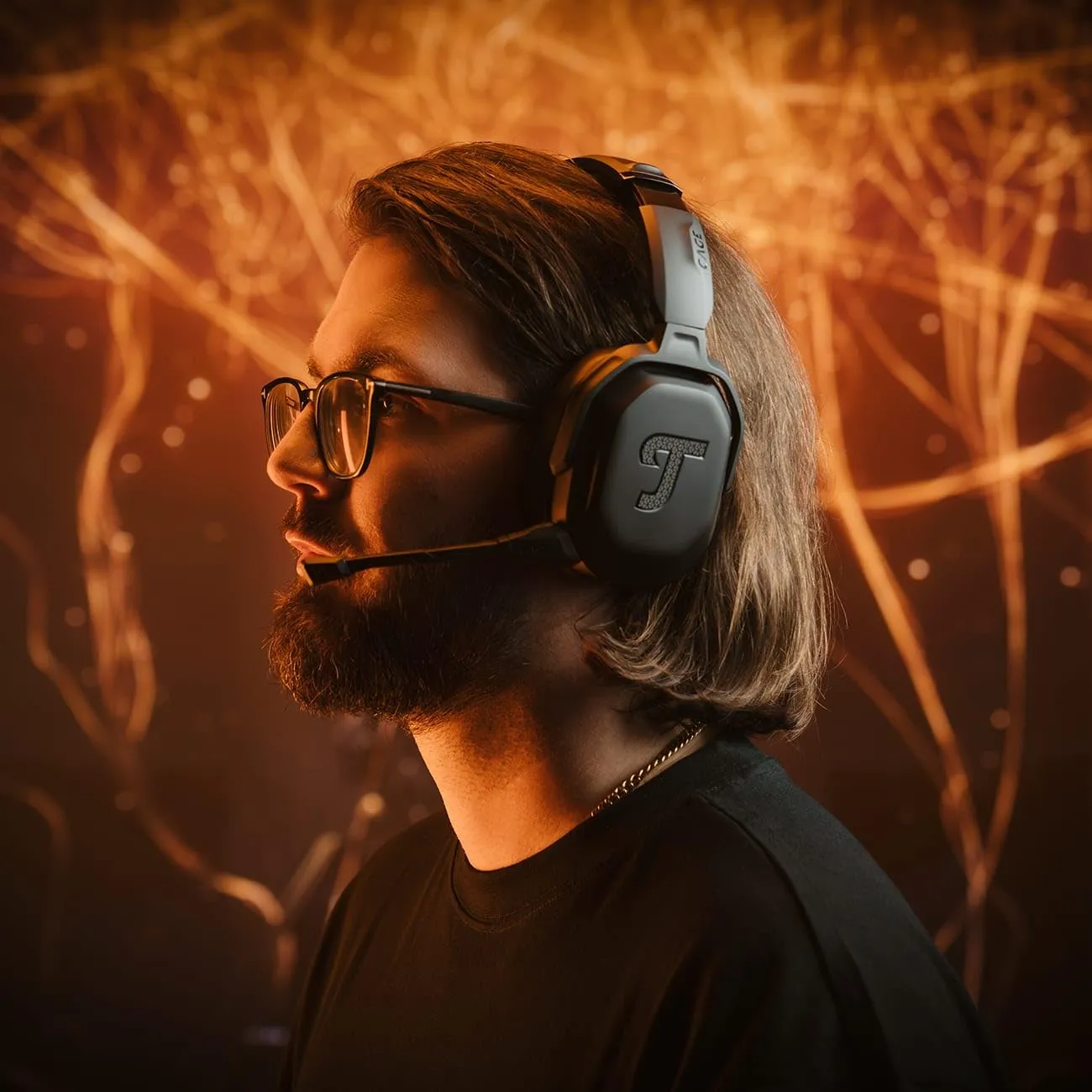 Teufel CAGE PRO casque gaming sans fil noir Bluetooth 68 h