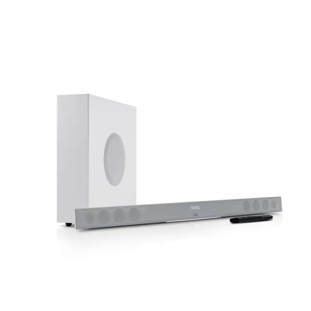 Teufel CINEBAR 11 Mk4 barre de son blanche Atmos
