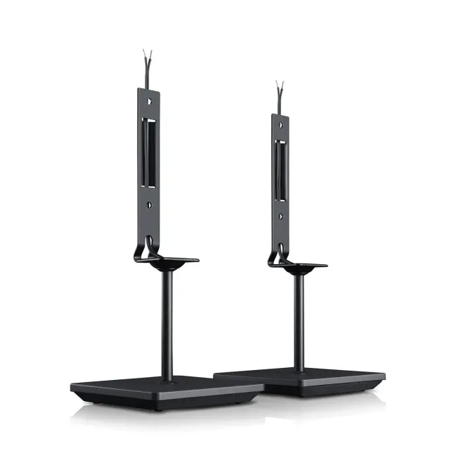 Teufel CS 75 FS pieds enceintes paire noir câblés