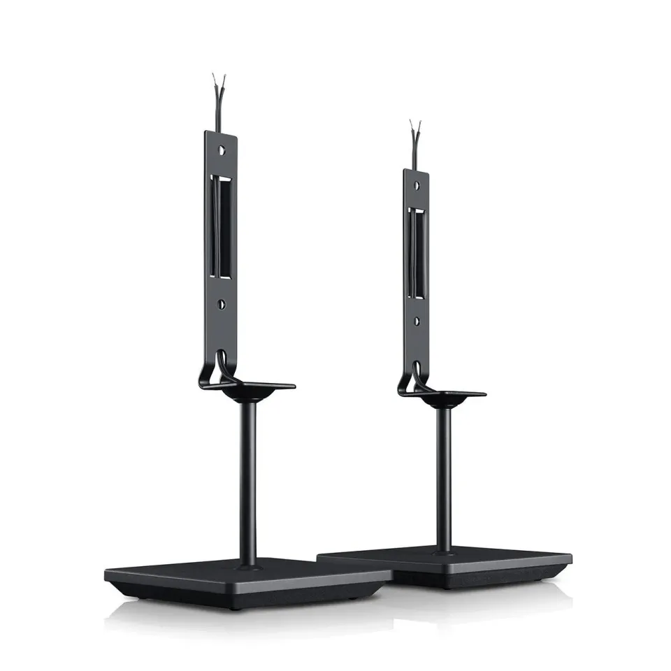 Teufel CS 75 FS pieds enceintes paire noir câblés