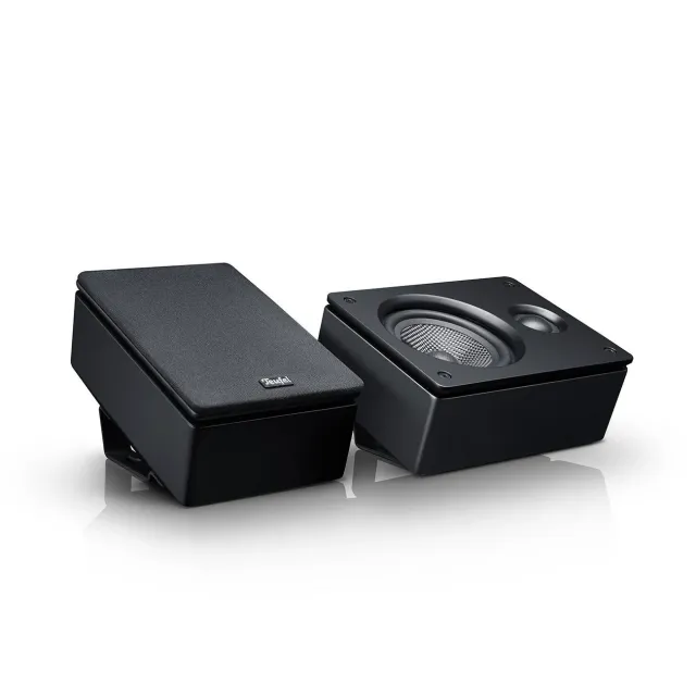 Teufel Reflekt Enceinte Dolby Atmos paire noir effet vertical