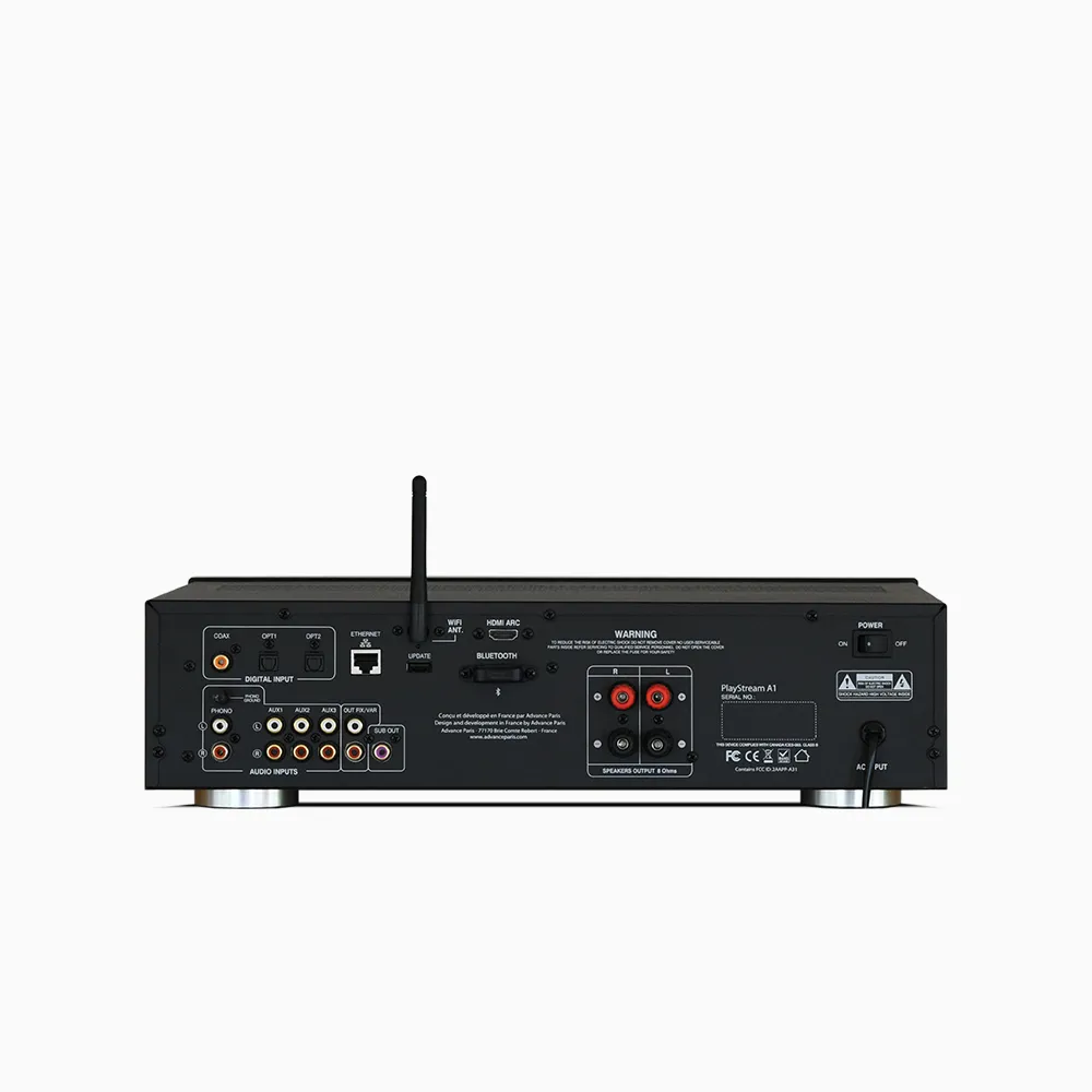 Advance Paris PlayStream A1 HDMI amplificateur connecté stéréo