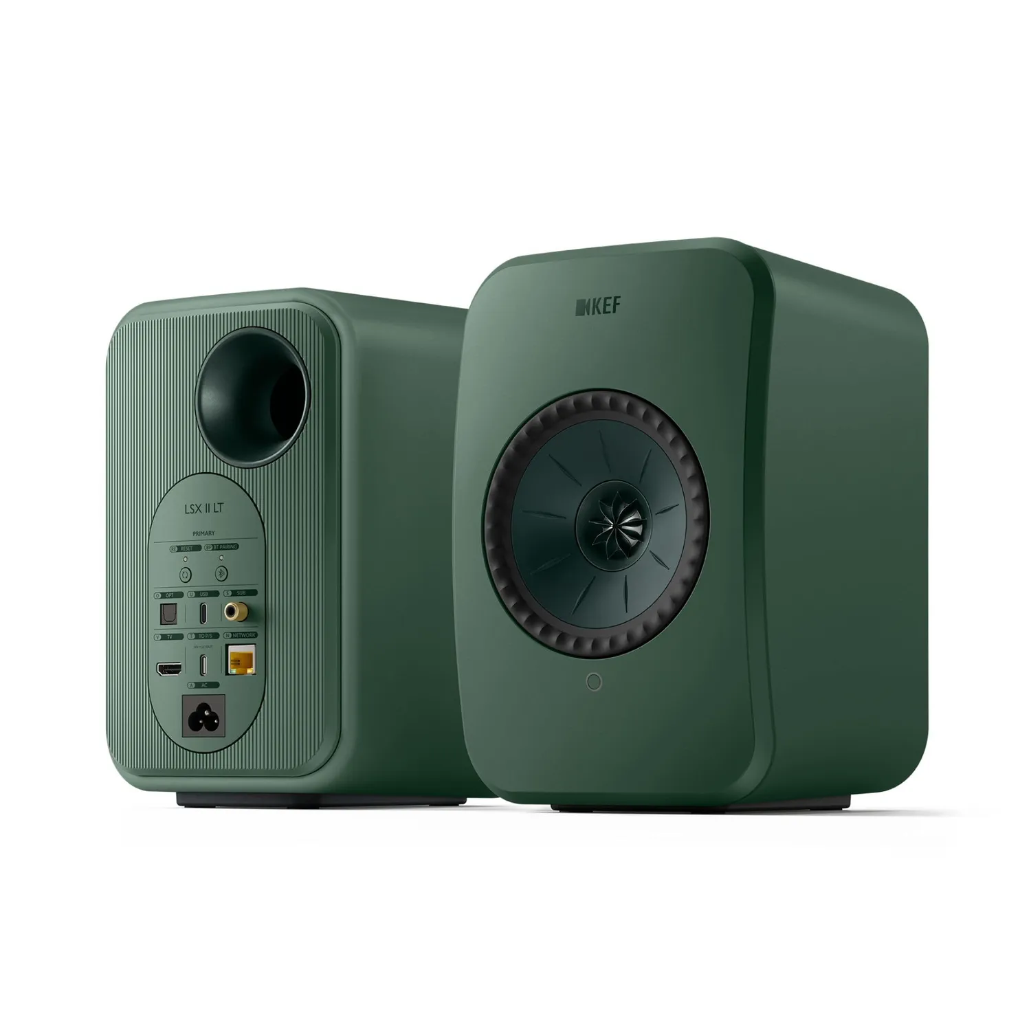 KEF LSX II LT enceintes connectées vert sauge 200 W