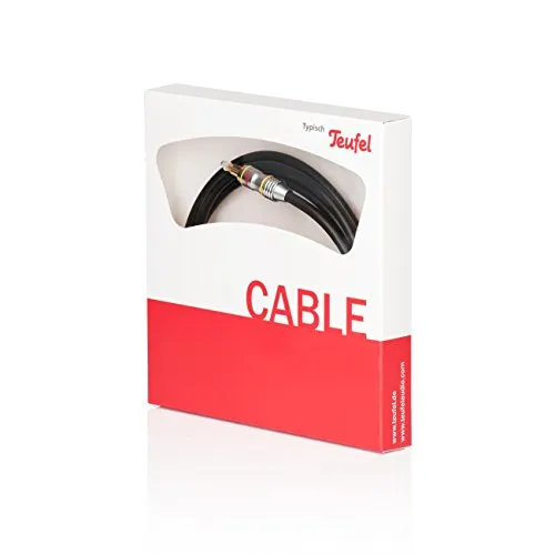 Teufel C7515O câble optique numérique 1,5 m Mini-TOSLINK noir