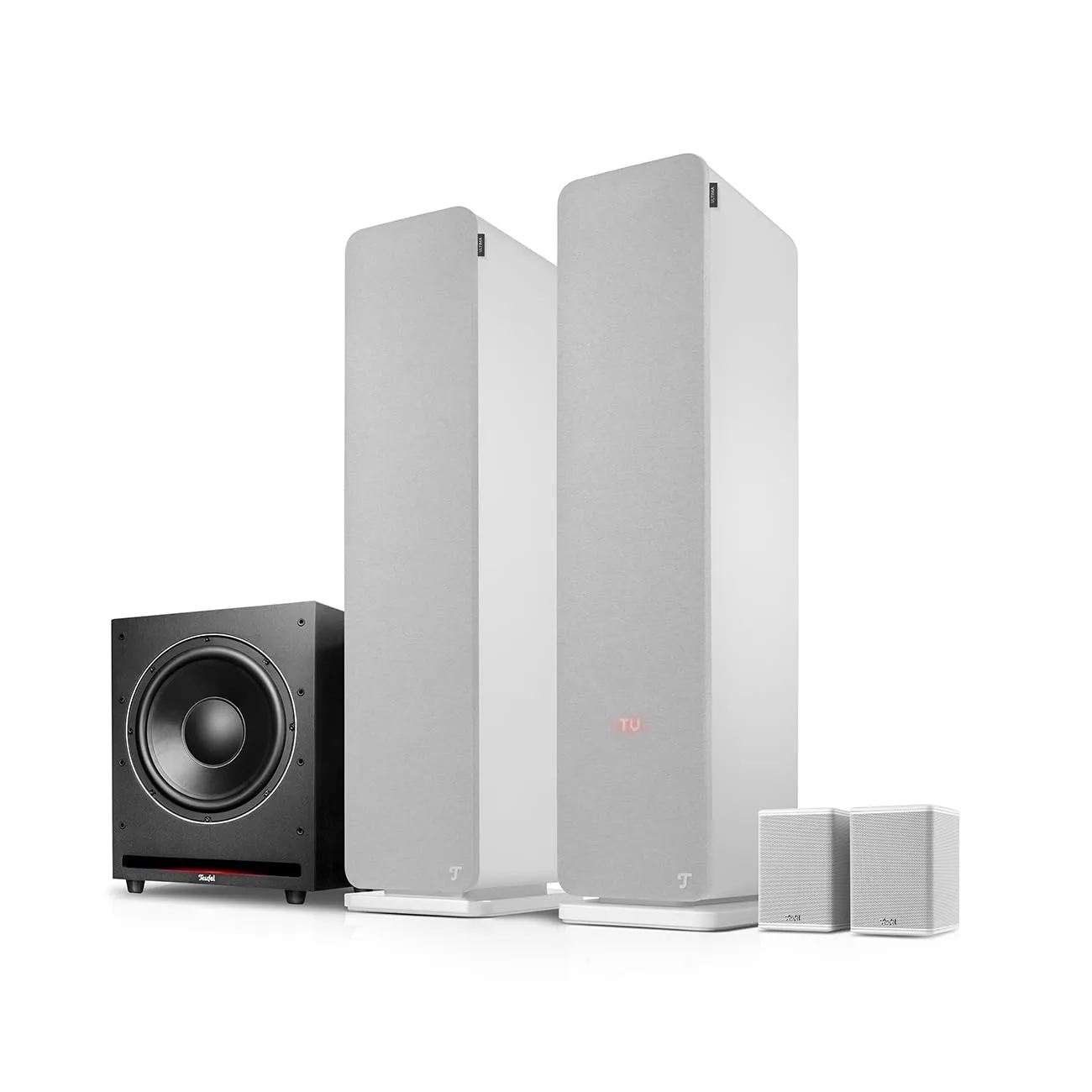 Teufel Ultima 40 Active 3 enceinte colonne blanc 4.1 Bluetooth